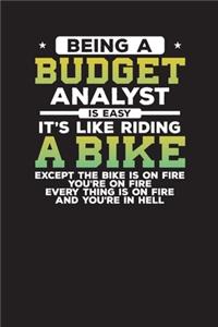 Being A Budget Analyst Is Easy It's Like Riding A Bike