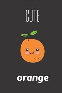 cute orange