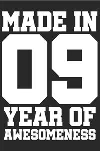 Made in 09 Year of Awesomeness