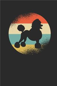 Poodle With Retro Circle