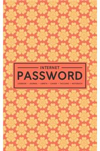 Internet Password Logbook - Journal - Libreta - Cahier - Taccuino - Notizbuch