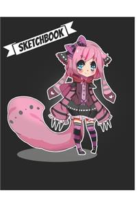 Manga Themed Sketch Pad