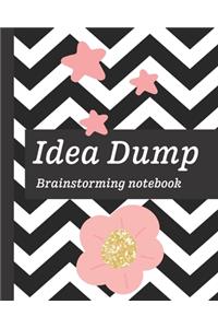 Idea Dump Brainstorming Notebook