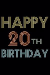 Happy 20th Birthday