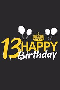 13 Happy Birthday