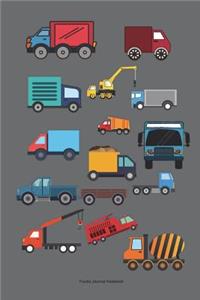 Trucks Journal Notebook