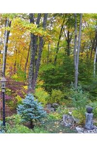 School Composition Book Fall Foliage Colors Autumn Landscape 130 Pages