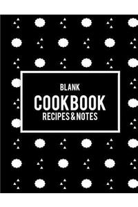 Blank Cookbook Recipes & Notes