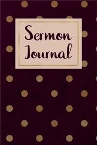 Sermon Notes Journal