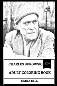 Charles Bukowski Adult Coloring Book