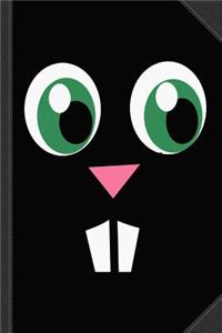 Easter Bunny Face Journal Notebook