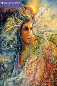 Celestial Journeys by Josephine Wall - mini wall calendar 2018 (Art Calendar)