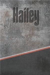 Hailey: Stone Name Writing Journal