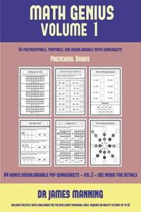 Preschool Books (Math Genius Vol 1)