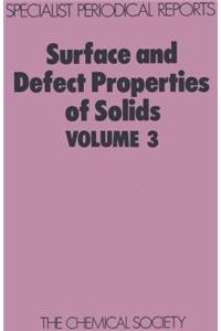 Surface and Defect Properties of Solids