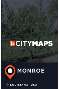 City Maps Monroe Louisiana, USA
