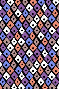 Bullet Journal Notebook Colorful Diamonds 4