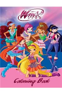 Winx Club Coloring Book: Coloring Book for Kids and Adults 60 illustrations