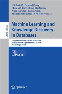 Machine Learning and Knowledge Discovery in Databases