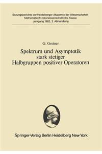Spektrum und Asymptotik stark stetiger Halbgruppen positiver Operatoren