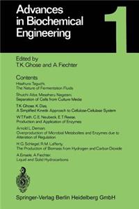 Advances in Biochemical Engineering