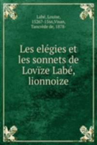 Les elegies et les sonnets de Lovize Labe, lionnoize