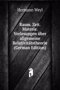 Raum. Zeit. Materie.