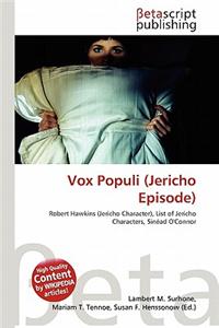 Vox Populi (Jericho Episode)