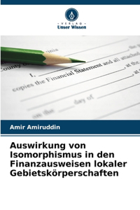 Auswirkung von Isomorphismus in den Finanzausweisen lokaler Gebietskörperschaften