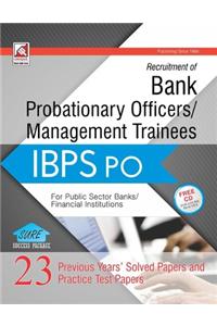 IBPS PO - Recruitment of Bank Probationary Officers / Management Trainees (With CD)