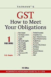 GST How to Meet Your Obligations (Set of 2 Volumes) (5th Edition 2018)