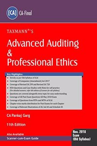 Advanced Auditing & Professional Ethics (CA-Final) (for November 2018 Exam-Old Syllabus)