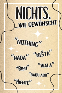 Nichts. ...wie gewünscht!