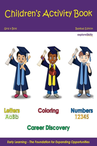 Children's Activity Book - Baseball Edition