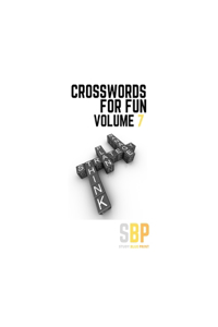 Crosswords For Fun