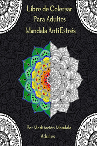 Libro de Colerear Para Adultos Mandala AntiEstrés