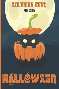 Halloween Coloring Book For Kids