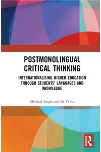 Postmonolingual Critical Thinking