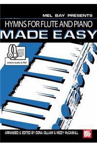 Hymns For Flute And Piano Made Easy