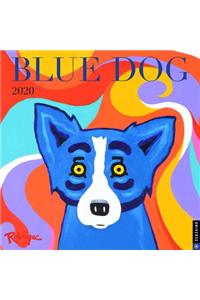 Blue Dog 2020 Square Wall Calendar