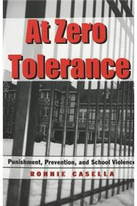 At Zero Tolerance