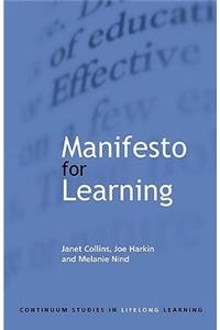 Manifesto for Learning