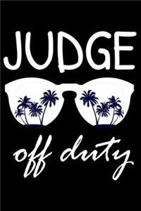 Judge Off Duty