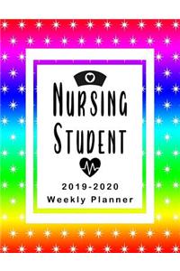 Nursing Student 2019-2020 Weekly Planner