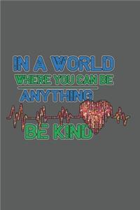 In A World Where You Can Be Anything Be Kind