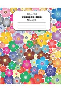 Flowers Composition Notebook