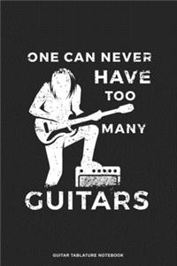 Guitar Tablature Notebook