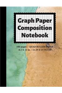 Graph Paper Composition Notebook