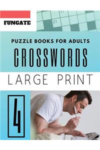 Crossword Puzzle Books for Adults