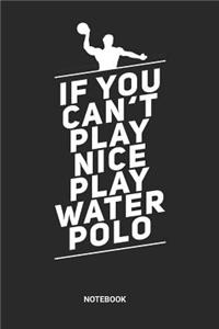 Water Polo Notebook